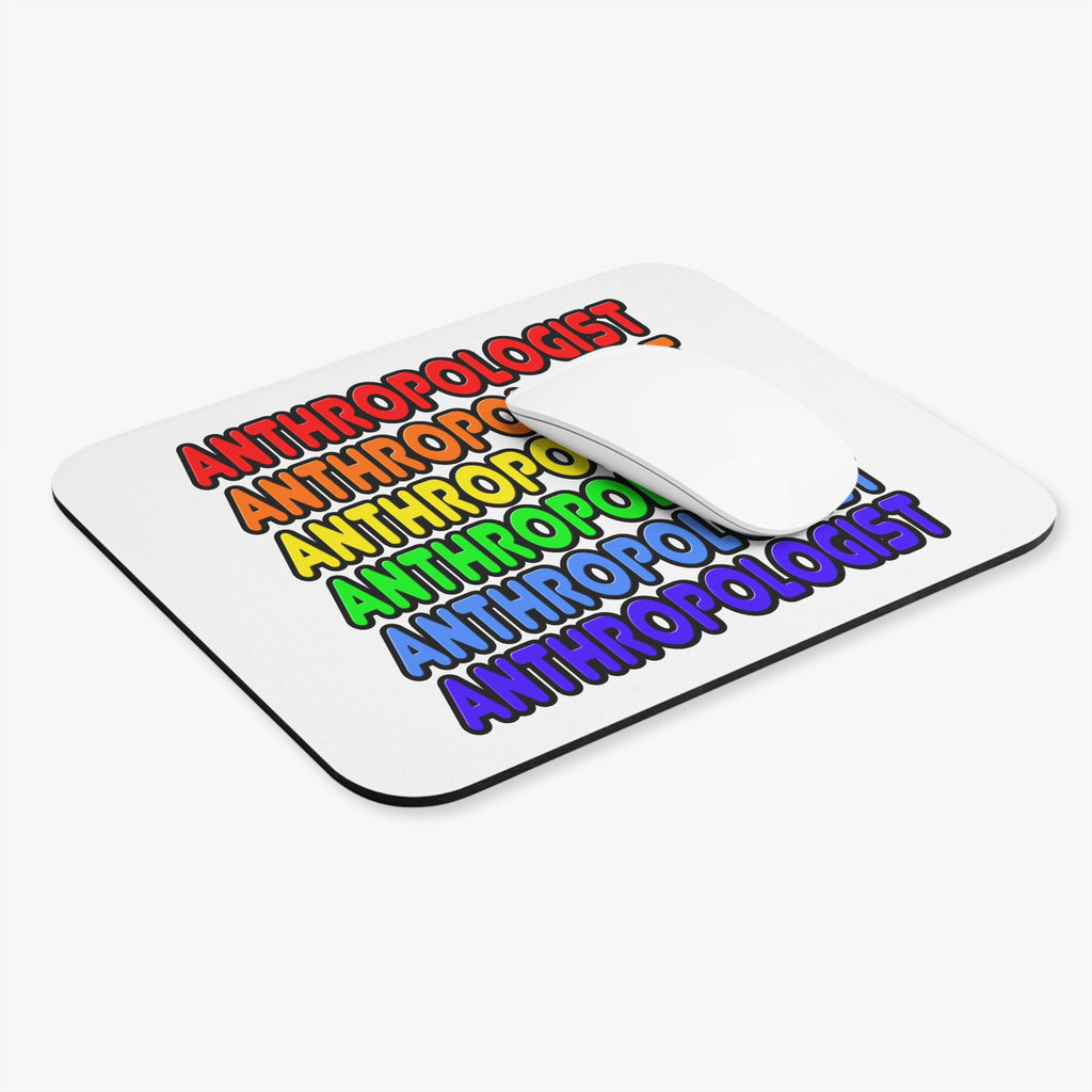Rainbow Anthropologist - Mouse Pad (Rectangle)