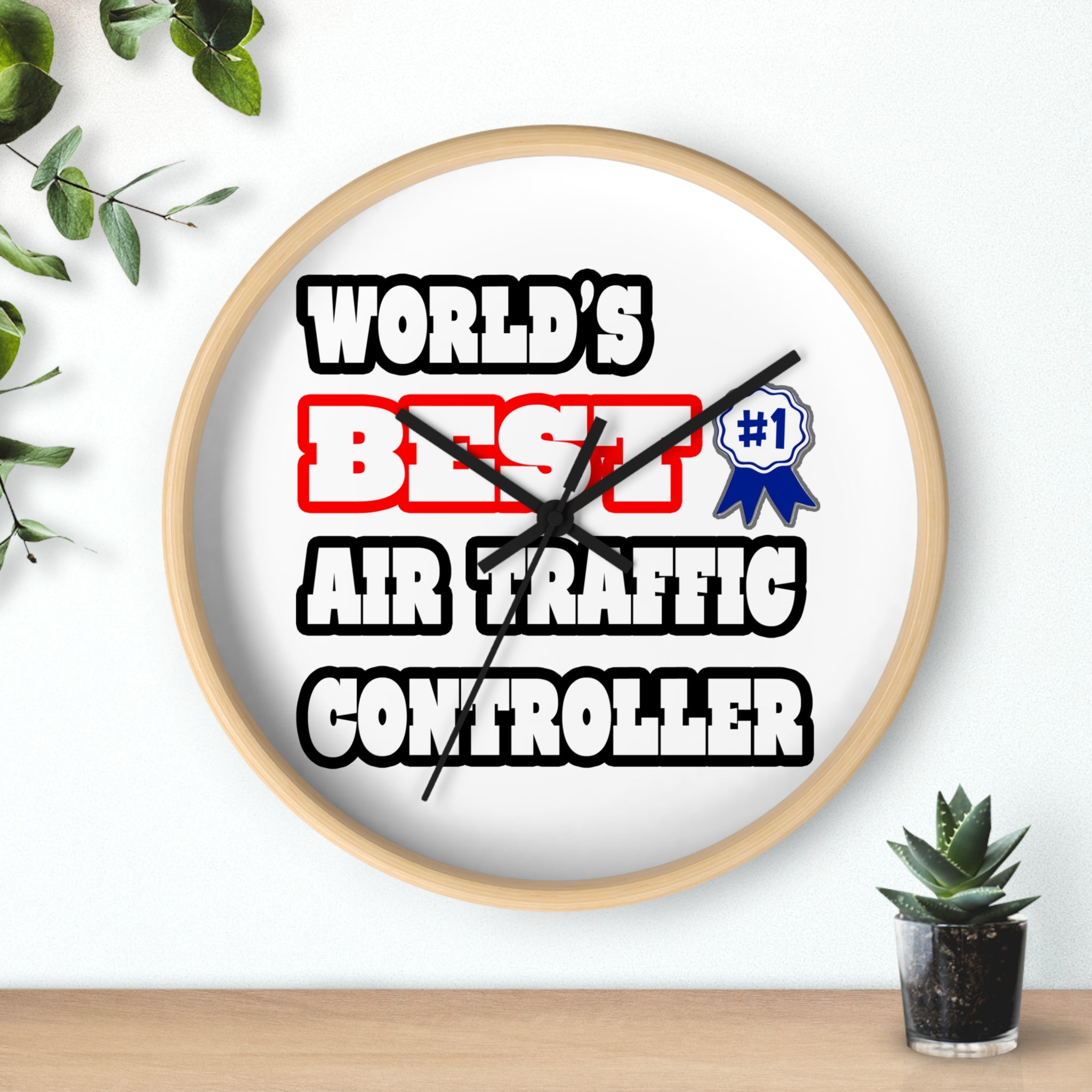 World's Best Air Traffic Controller - Wall Clock