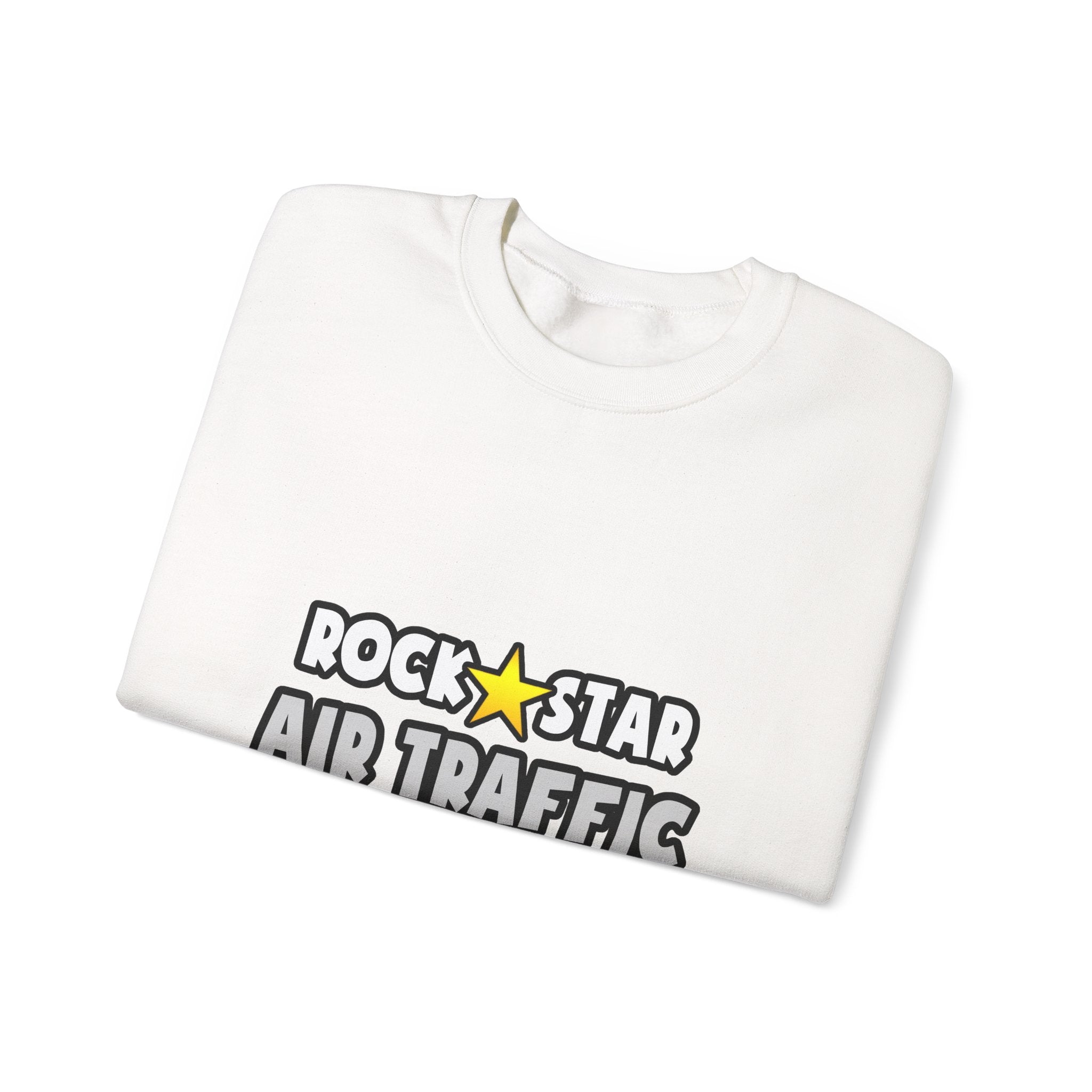 Rock Star Air Traffic Controller - Unisex Heavy Blend™ Crewneck Sweatshirt