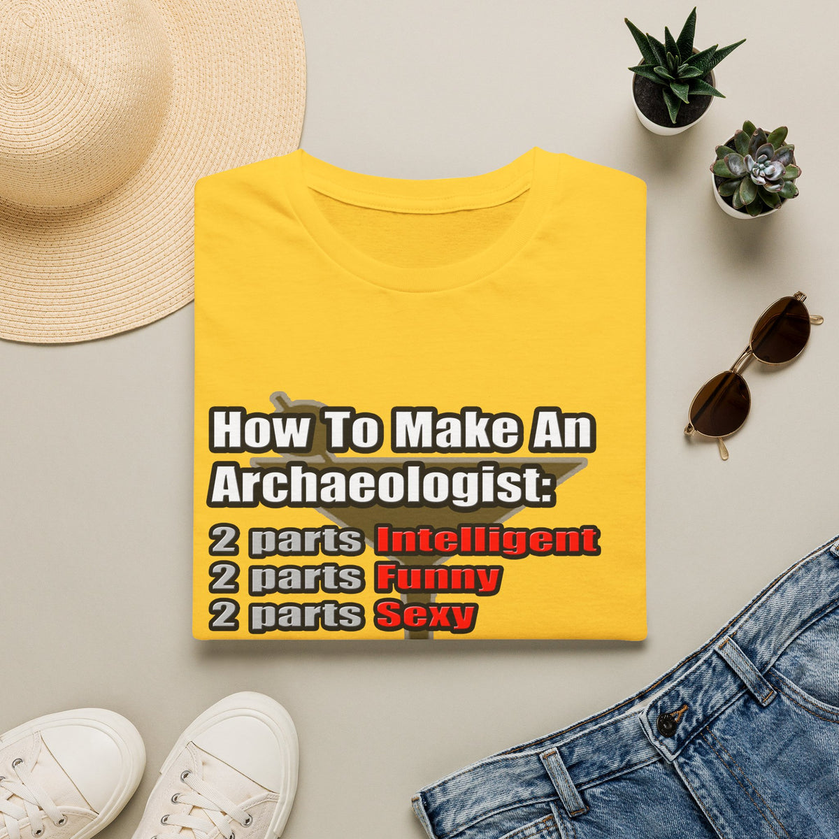 How To Make an Archaeologist - Unisex Softstyle T-Shirt