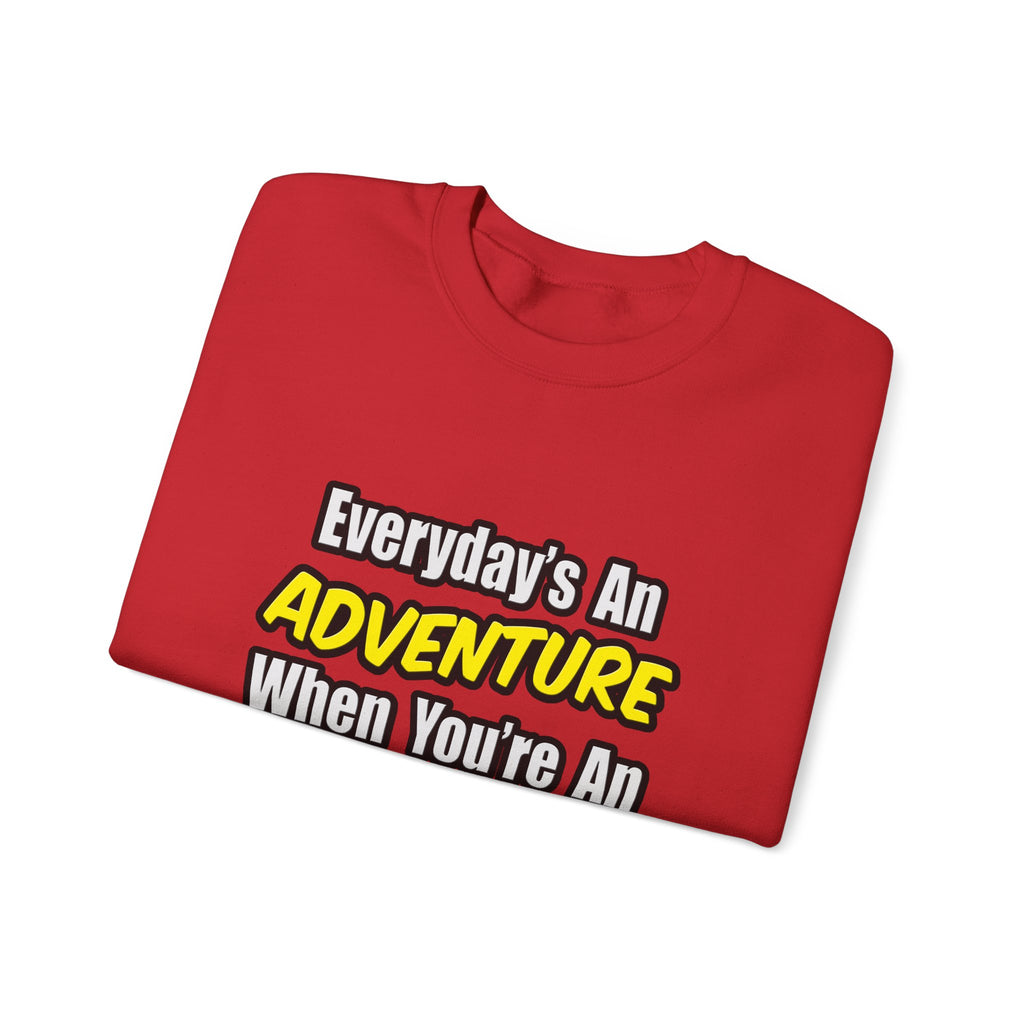 Everyday's An Adventure .. Allergist - Unisex Heavy Blend™ Crewneck Sweatshirt