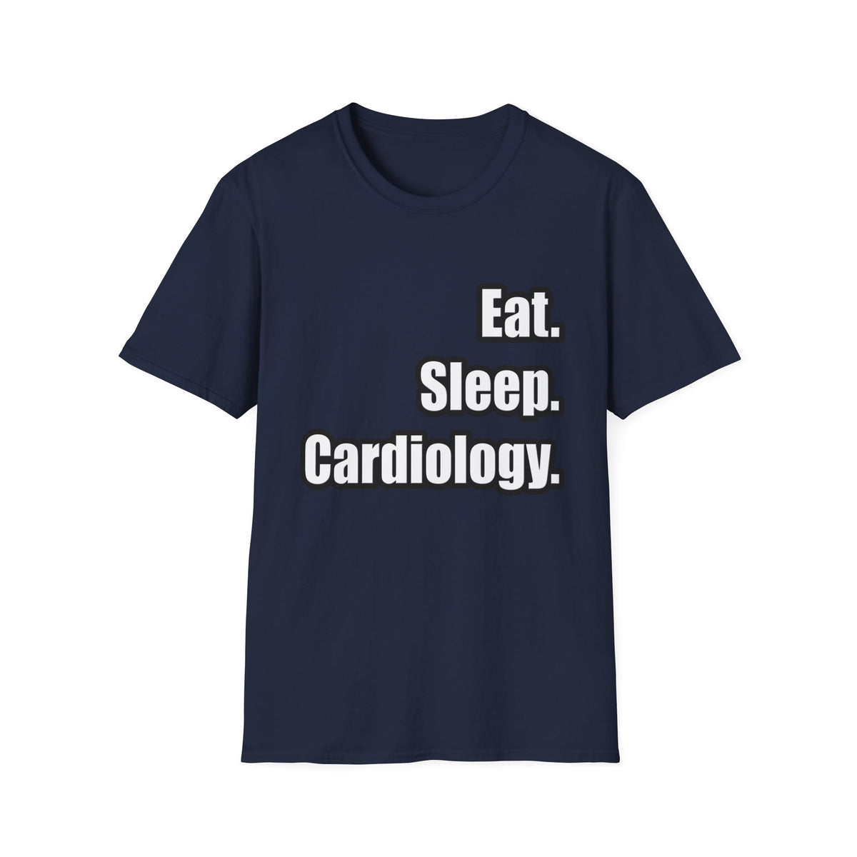 Eat. Sleep. Cardiology - Unisex Softstyle T-Shirt