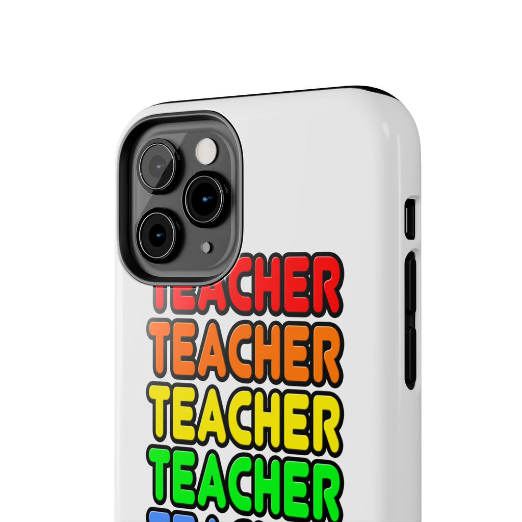 Rainbow Teacher - Tough Phone Cases