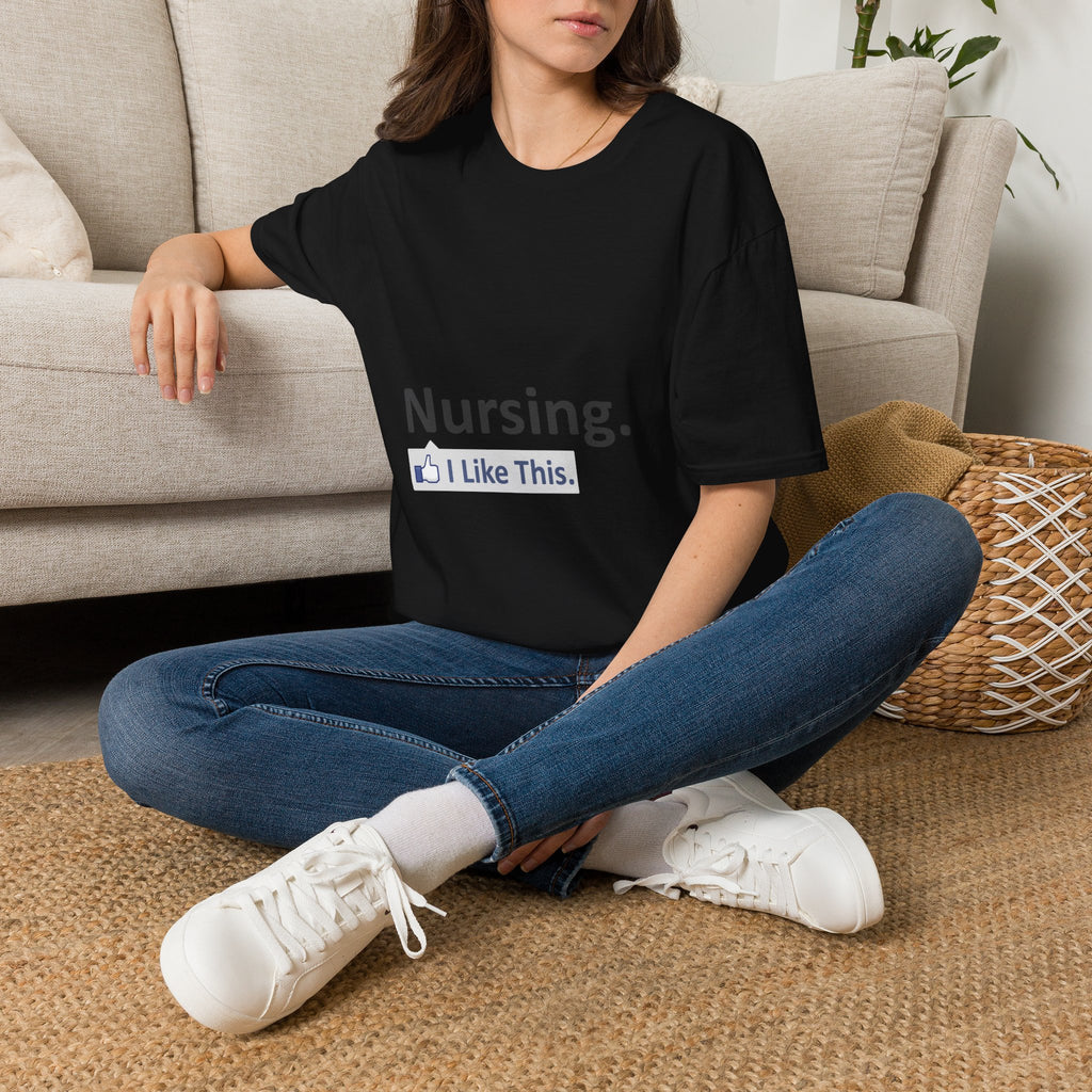 Nursing...I Like This - Unisex Softstyle T-Shirt