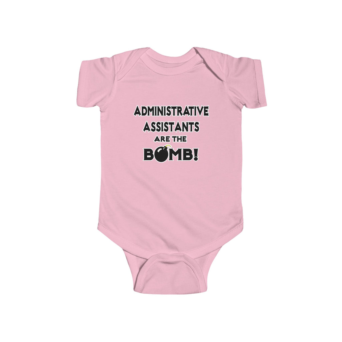 Administrative Assistants Are The Bomb! (2) - Infant Fine Jersey Bodysuit