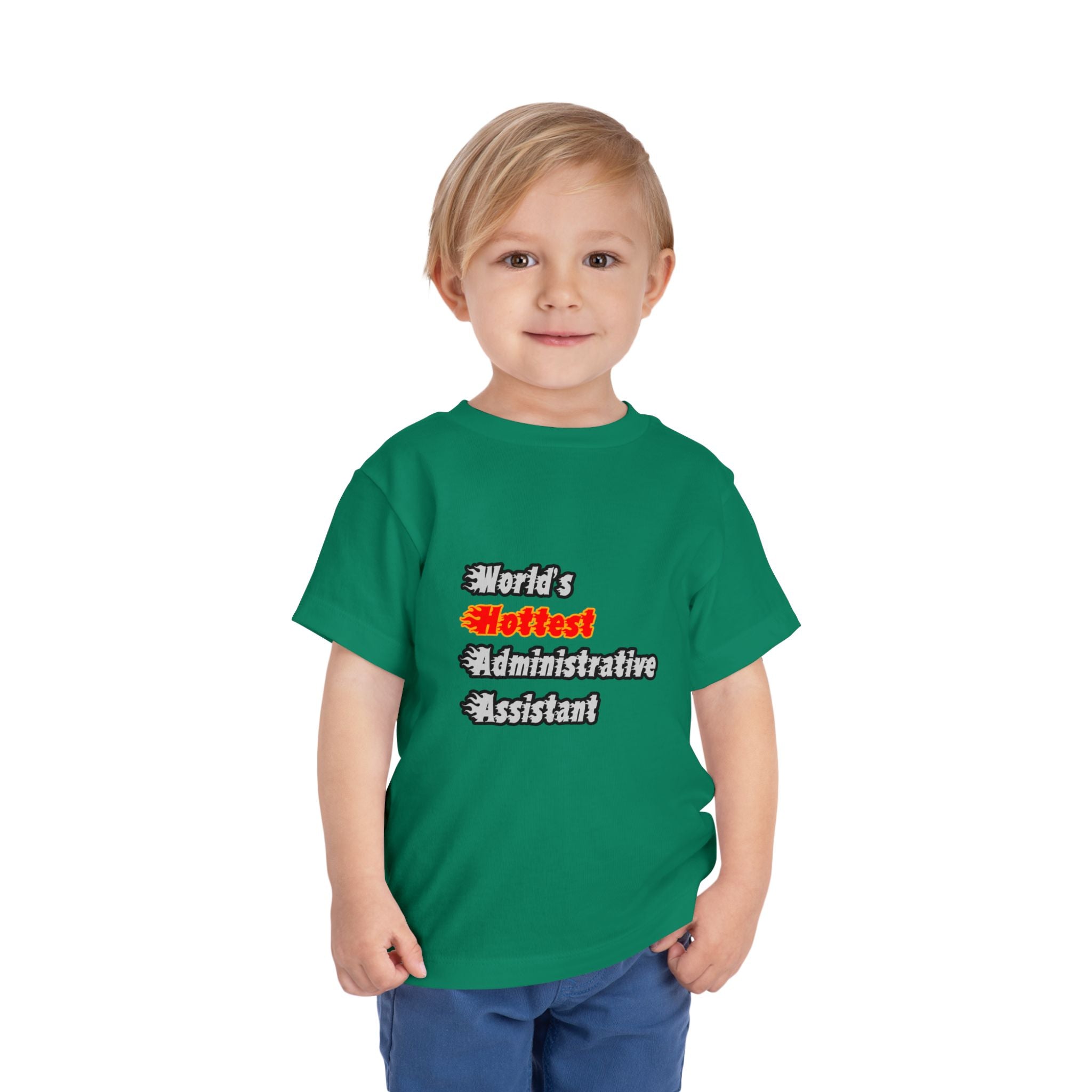 World's Hottest Administrative Assistant - Toddler Short Sleeve Tee