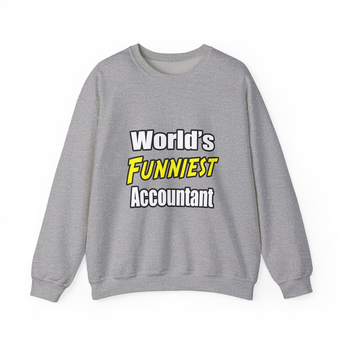 World's Funniest Accountant - Unisex Heavy Blend™ Crewneck Sweatshirt