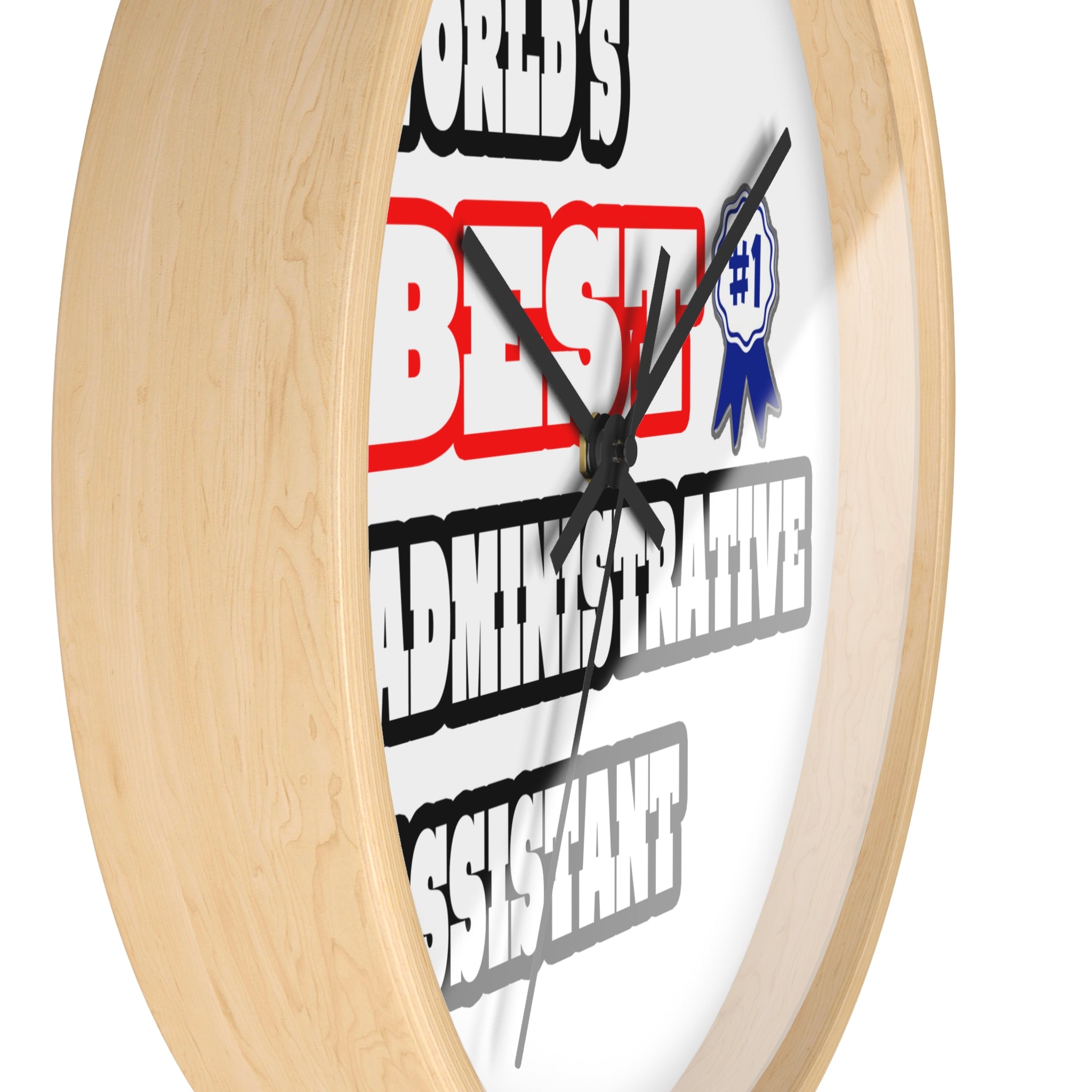 World's Best Administrative Assistant - Wall Clock