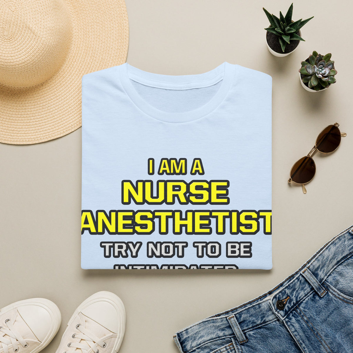 Nurse Anesthetist...Superior Intelligence - Unisex Softstyle T-Shirt