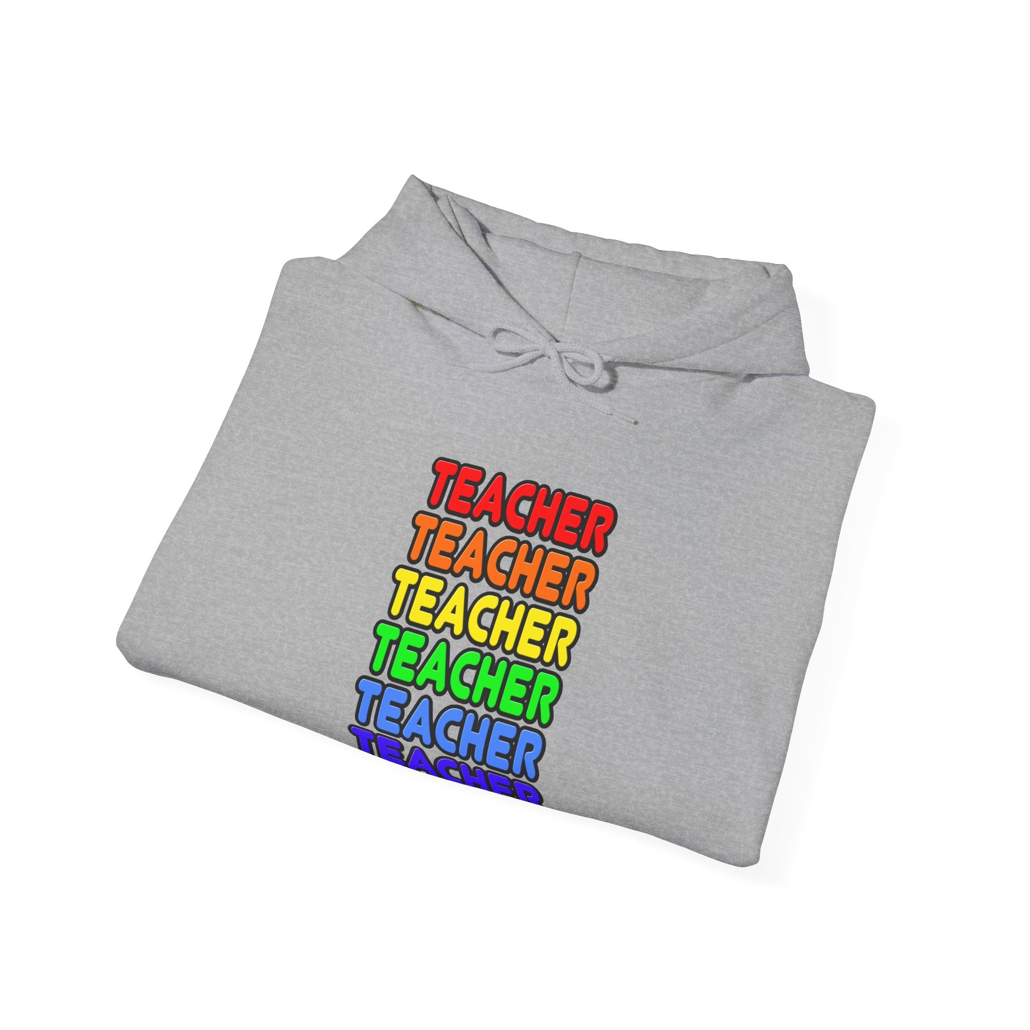 Rainbow Teacher - Unisex Heavy Blend™ Hooded Sweatshirt
