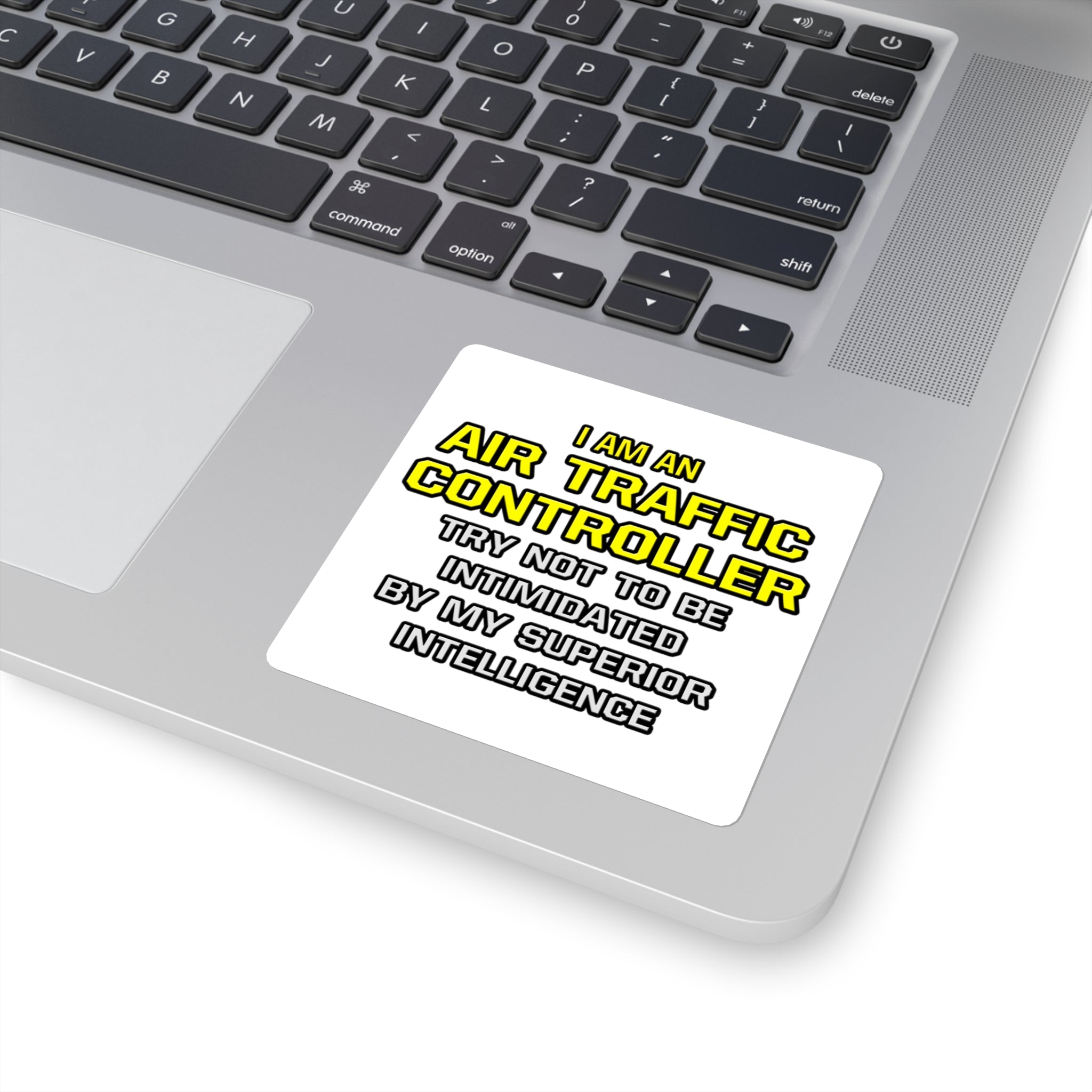 Air Traffic Controller...Superior Intelligence - Square Stickers