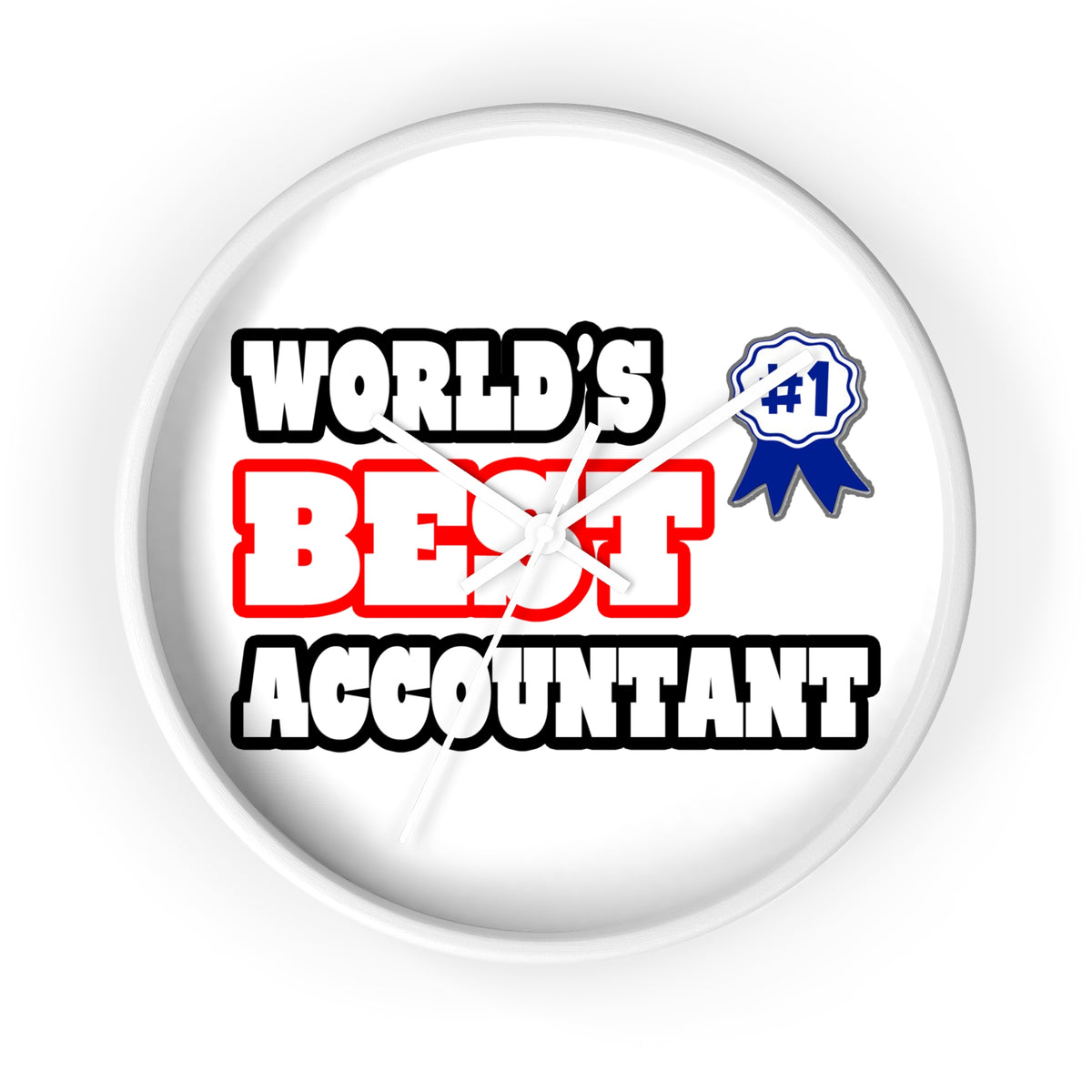 World's Best Accountant - Wall Clock
