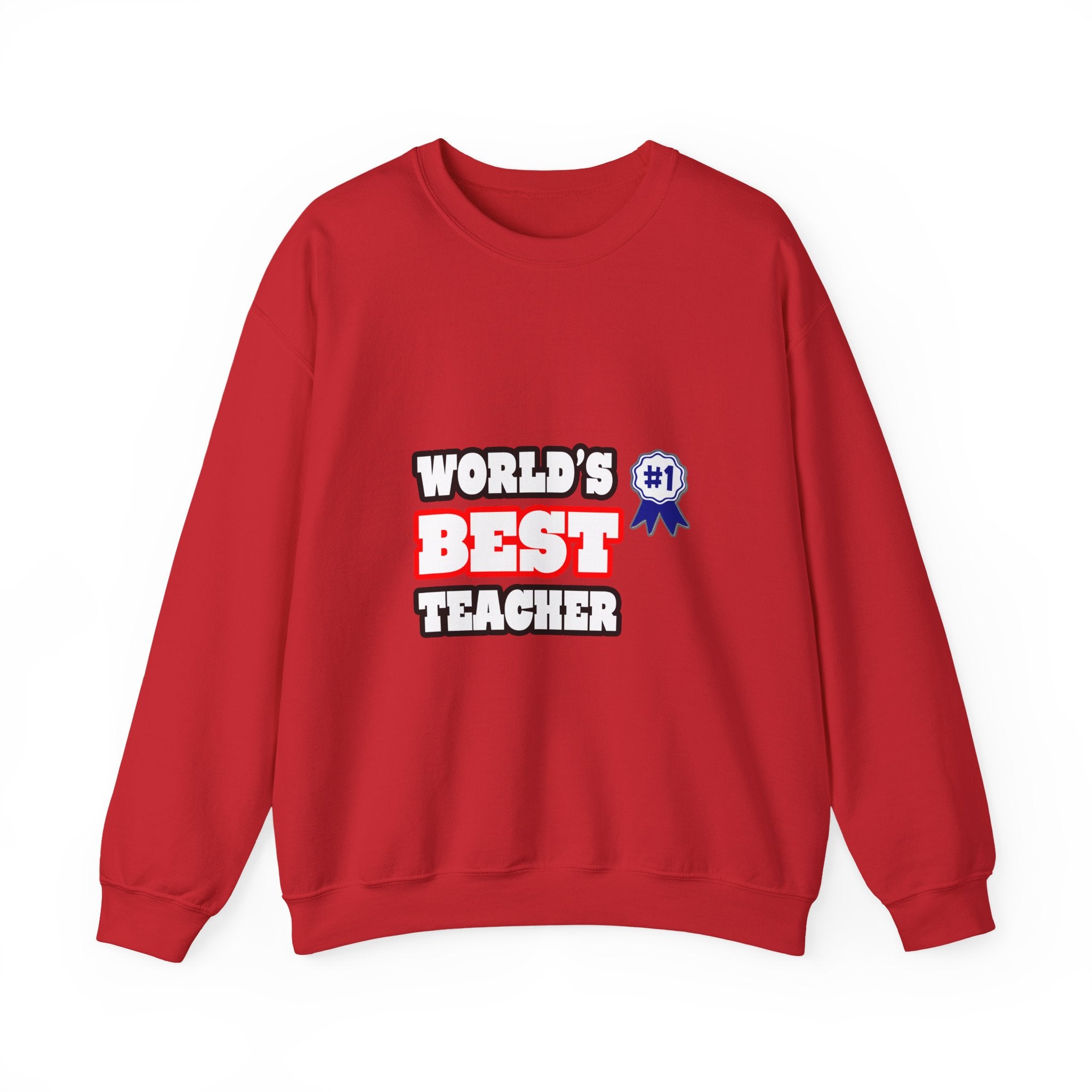 World's Best Teacher - Unisex Heavy Blend™ Crewneck Sweatshirt