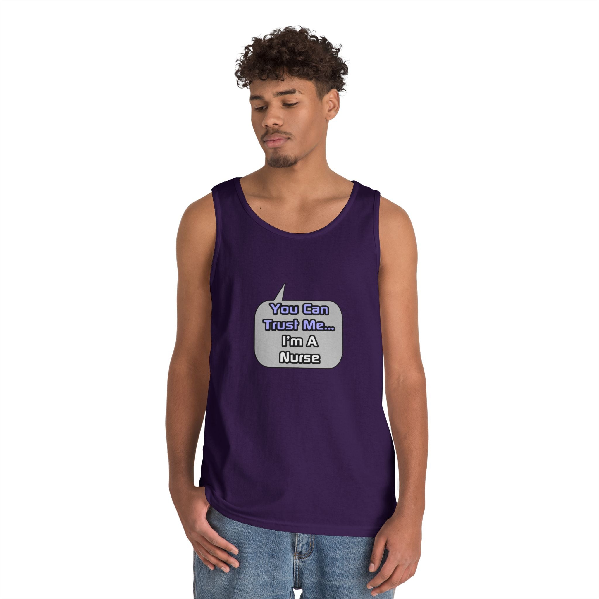 Trust Me .. I'm a Nurse - Unisex Heavy Cotton Tank Top
