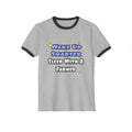 Wake Up Smarter...Sleep With a Farmer - Unisex Cotton Ringer T-Shirt