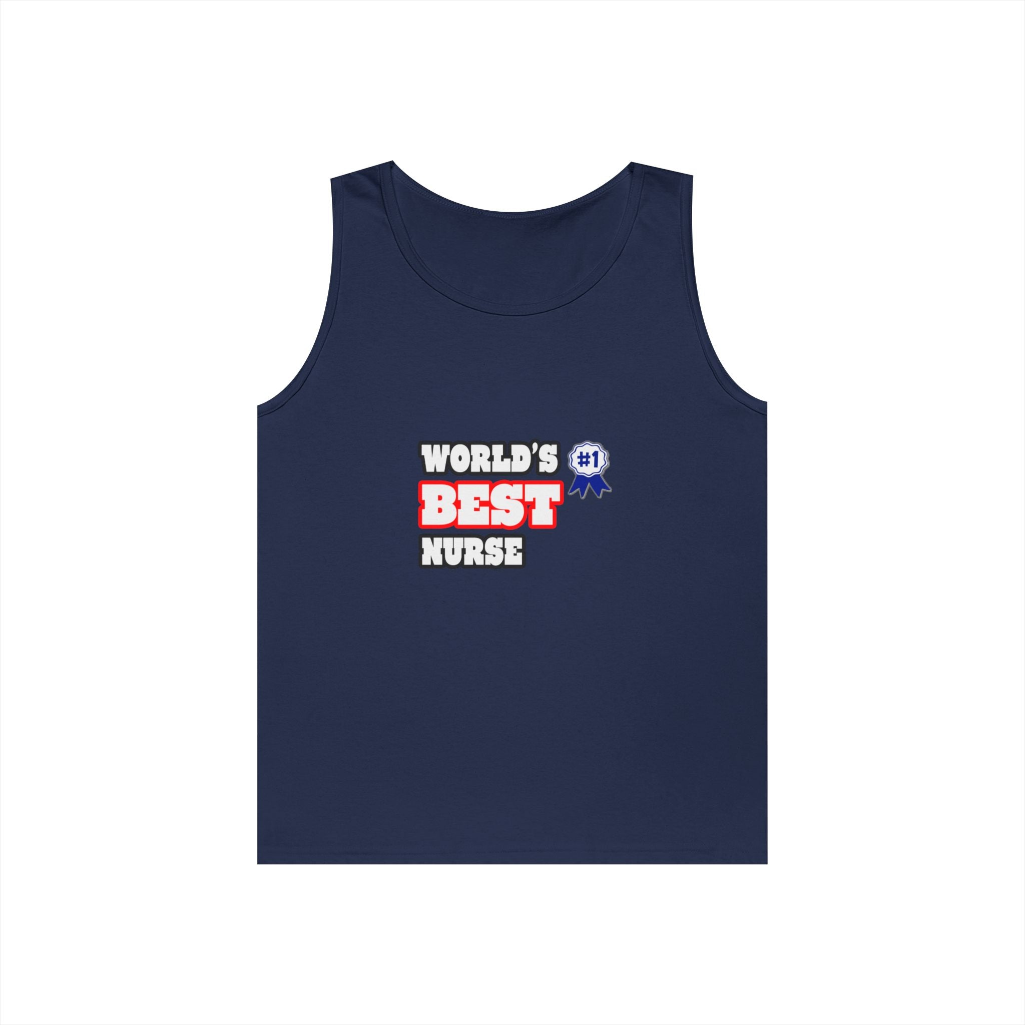 World's Best Nurse - Unisex Heavy Cotton Tank Top