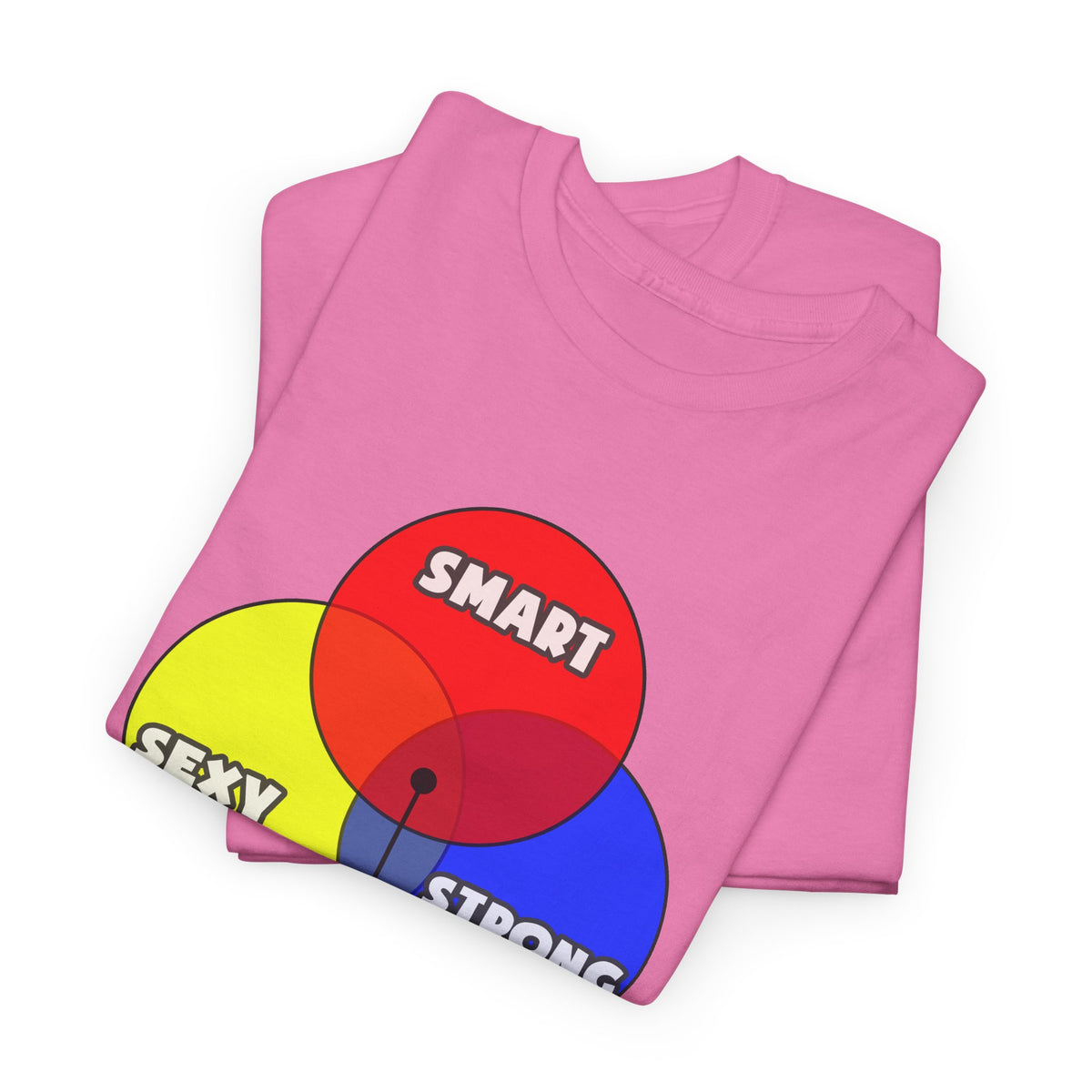 Venn Diagram .. Cardiovascular Technologists - Unisex Heavy Cotton Tee