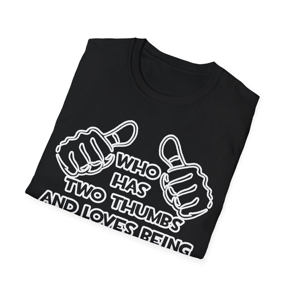 Two Thumbs...Electrical Engineer - Unisex Softstyle T-Shirt