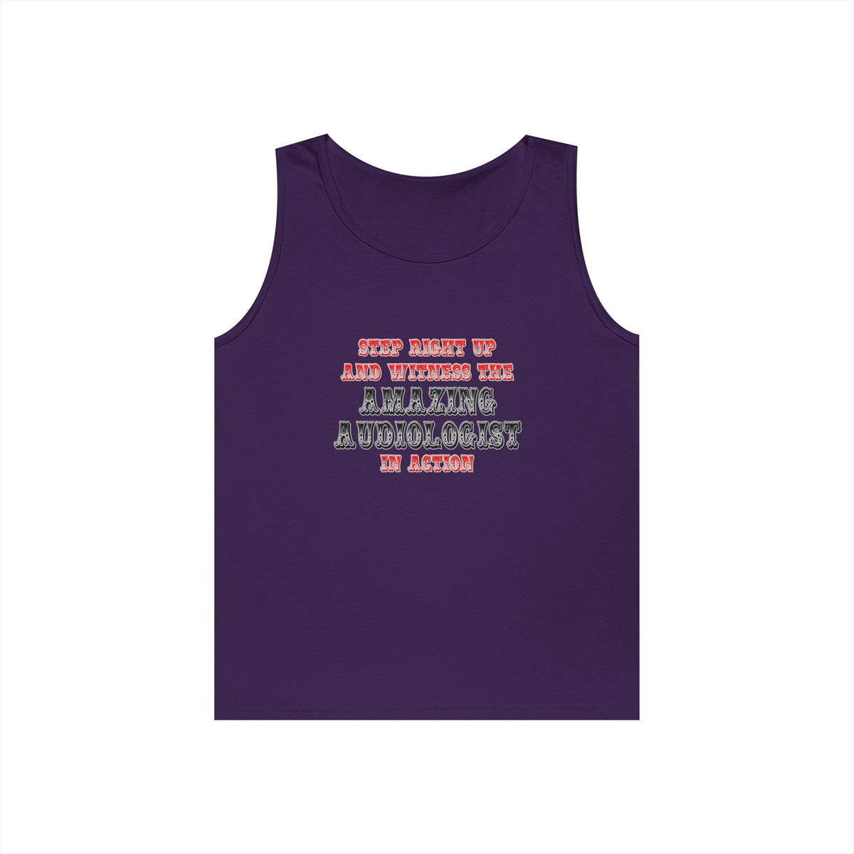 Amazing Audiologist In Action - Unisex Heavy Cotton Tank Top