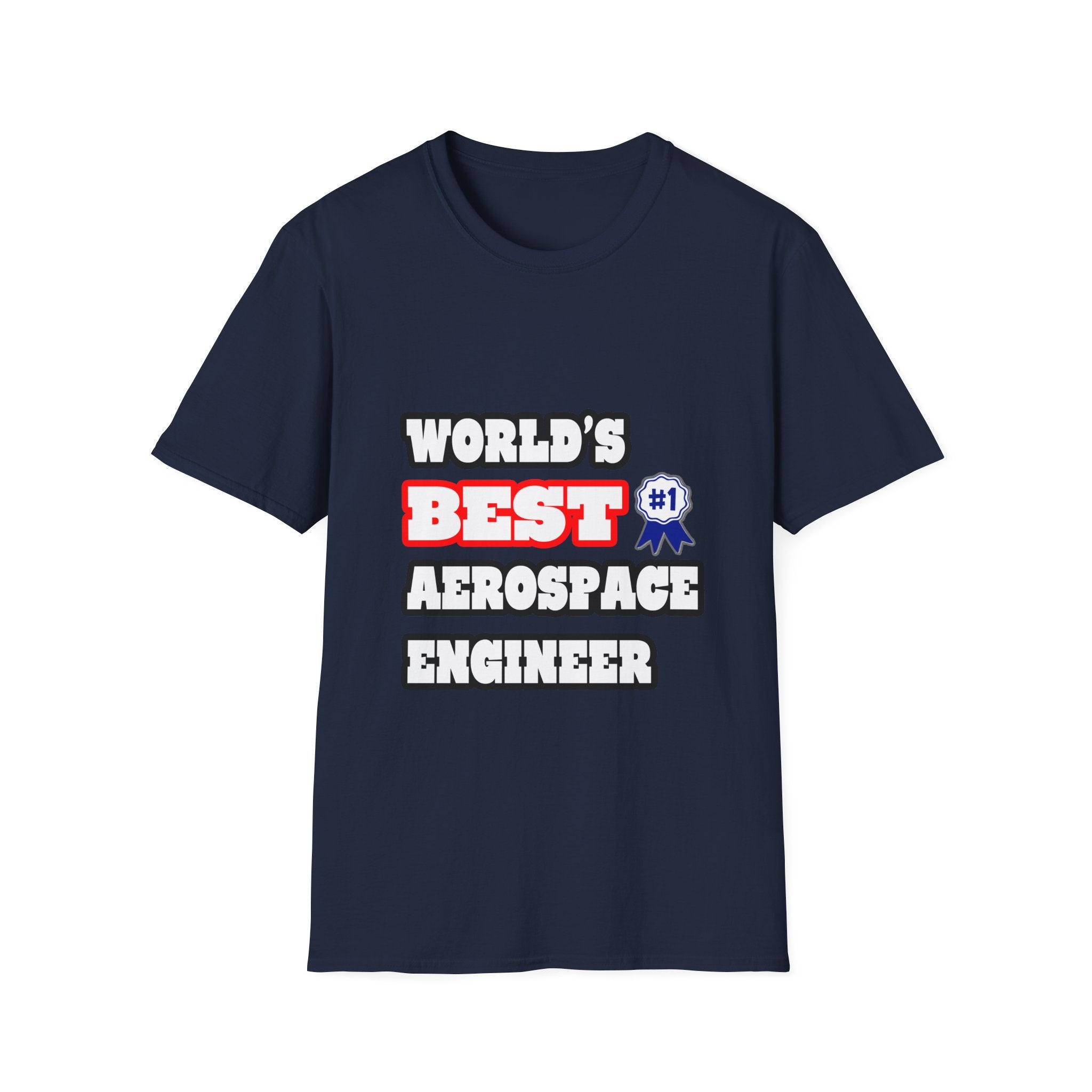 World's Best Aerospace Engineer - Unisex Softstyle T-Shirt