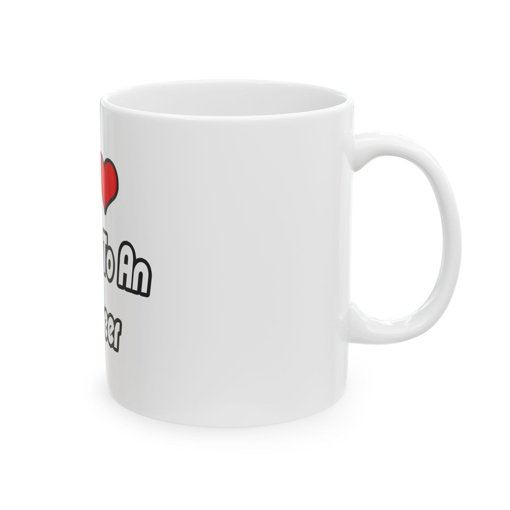 My Heart Belongs To An Engineer - Ceramic Mug, (11oz, 15oz)