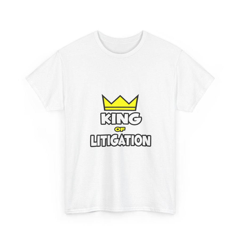 King of Litigation - Unisex Heavy Cotton Tee