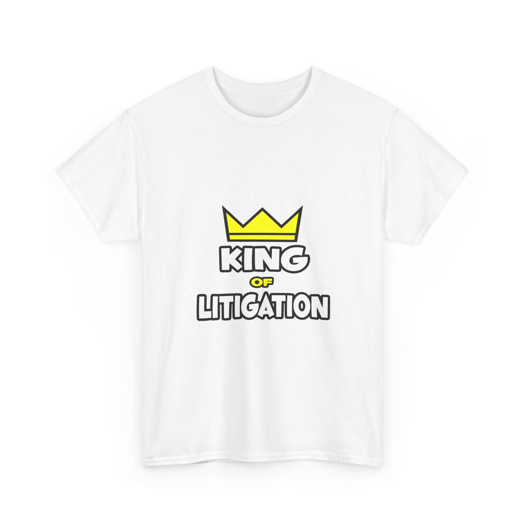 King of Litigation - Unisex Heavy Cotton Tee