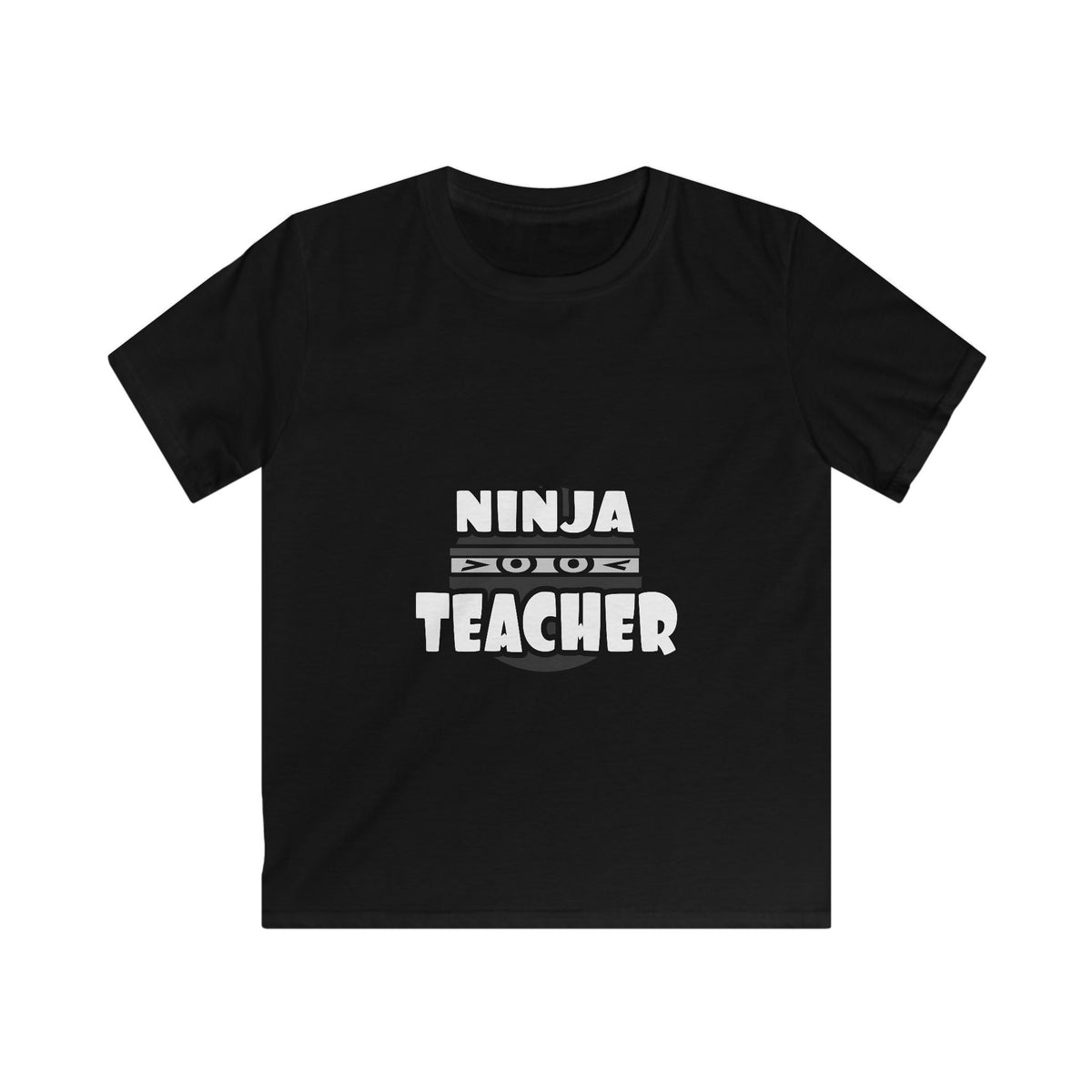 Ninja Teacher - Kids Softstyle Tee