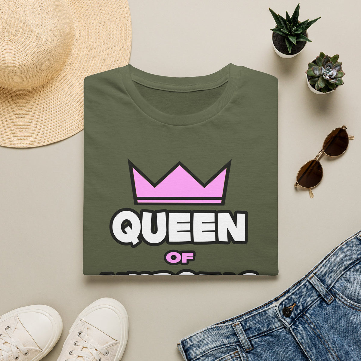Queen of Nursing - Unisex Softstyle T-Shirt