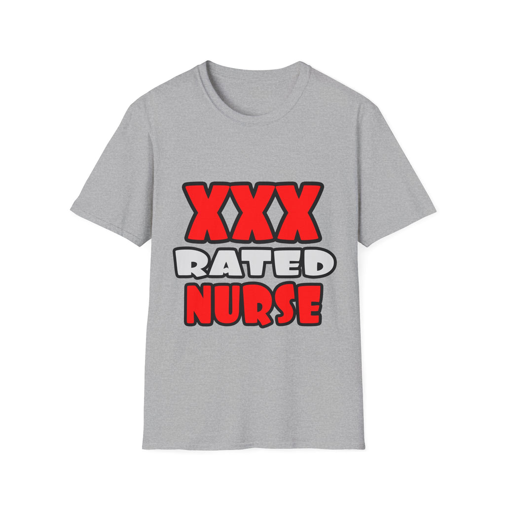 XXX Rated Nurse - Unisex Softstyle T-Shirt