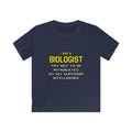 Biologist...Superior Intelligence - Kids Softstyle Tee