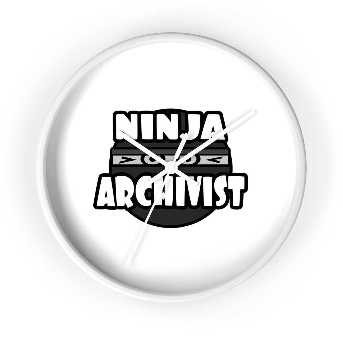 Ninja Archivist - Wall Clock