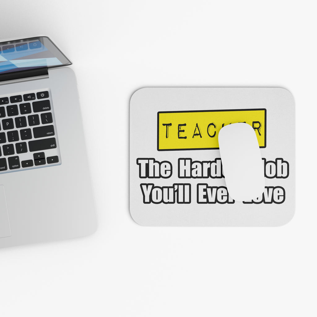 Teacher...Hardest Job You'll Ever Love - Mouse Pad (Rectangle)