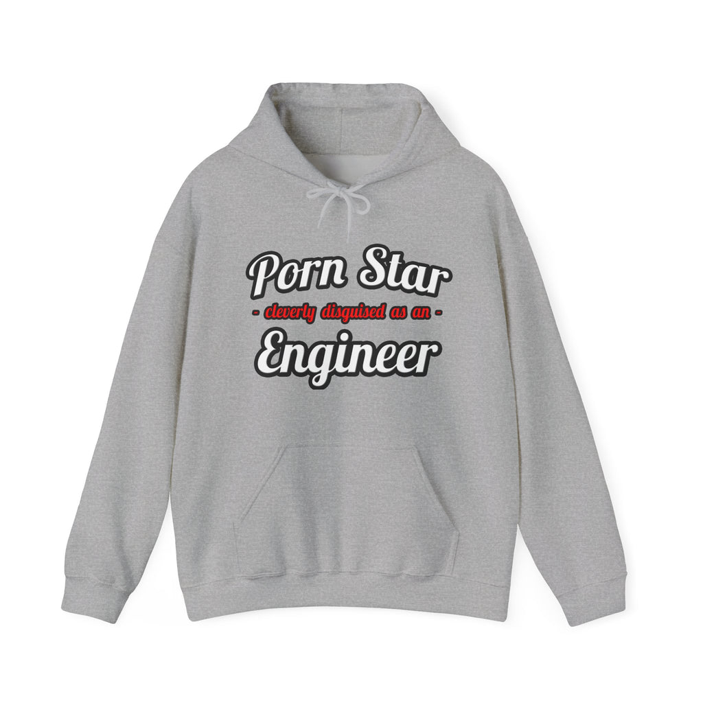 Porn Star...Engineer - Unisex Heavy Blend™ Hooded Sweatshirt