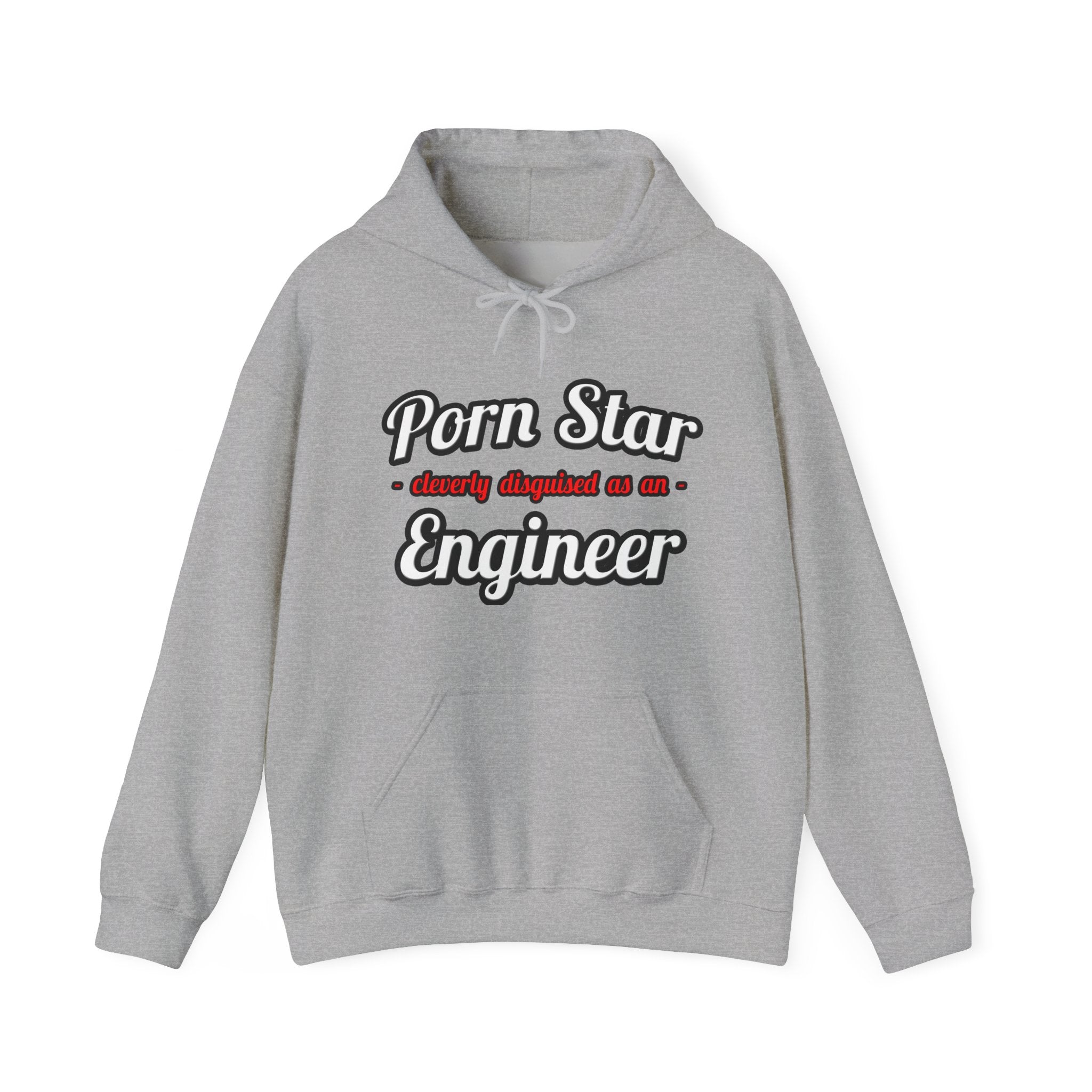 Porn Star...Engineer - Unisex Heavy Blend™ Hooded Sweatshirt