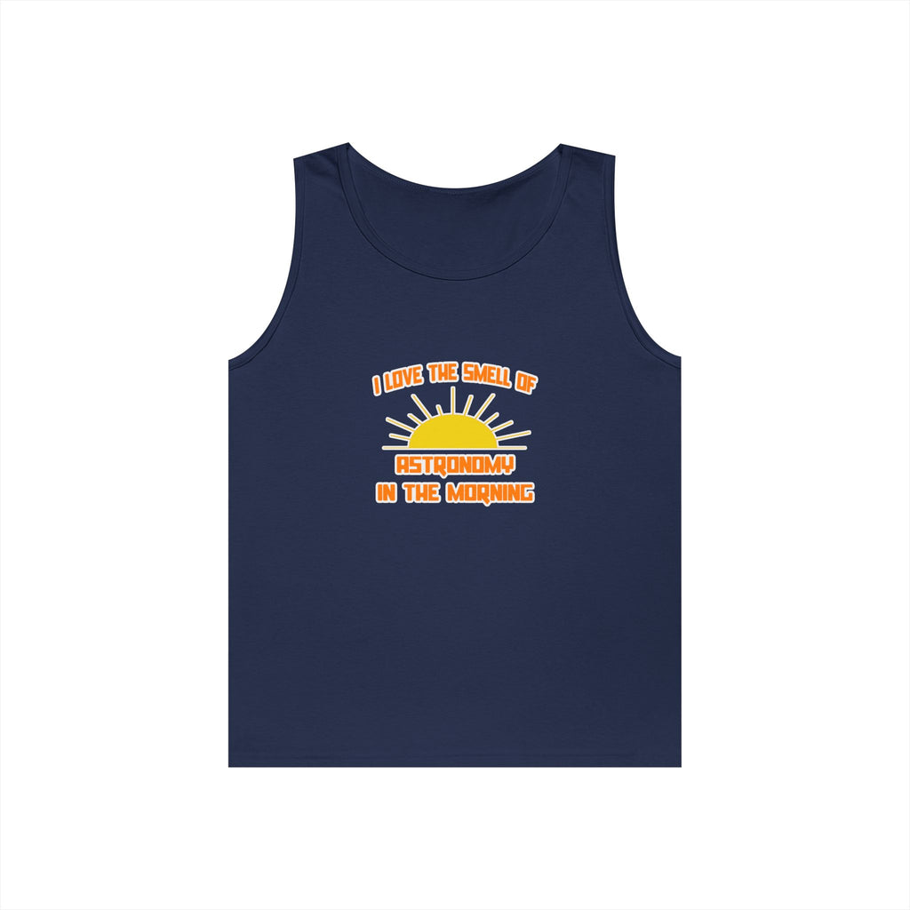 Smell of Astronomy in the Morning - Unisex Heavy Cotton Tank Top