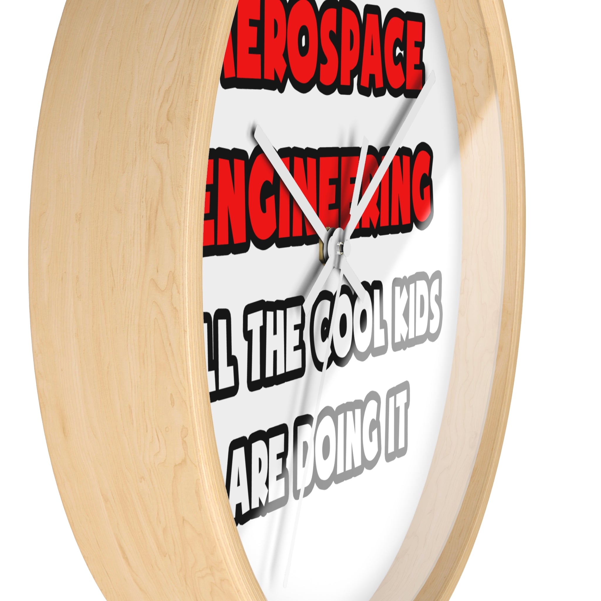 Funny Aerospace Engineer Shirts and Gifts - Wall Clock