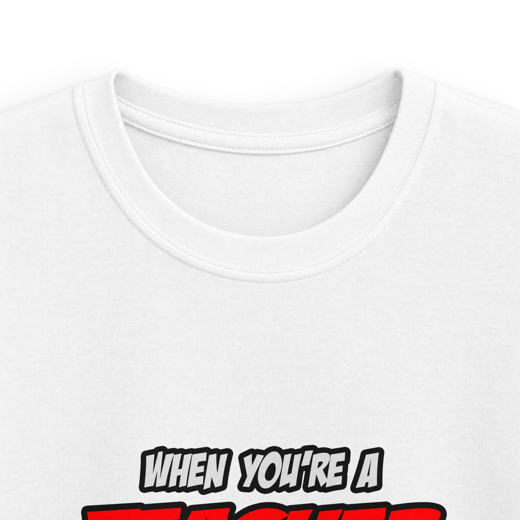 Teacher .. OMG WTF LOL - Kids Softstyle Tee