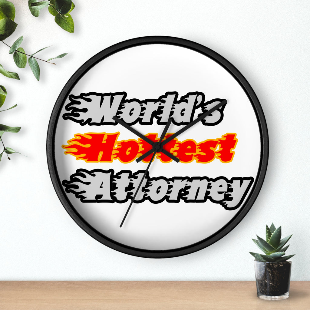 World's Hottest Attorney - Wall Clock
