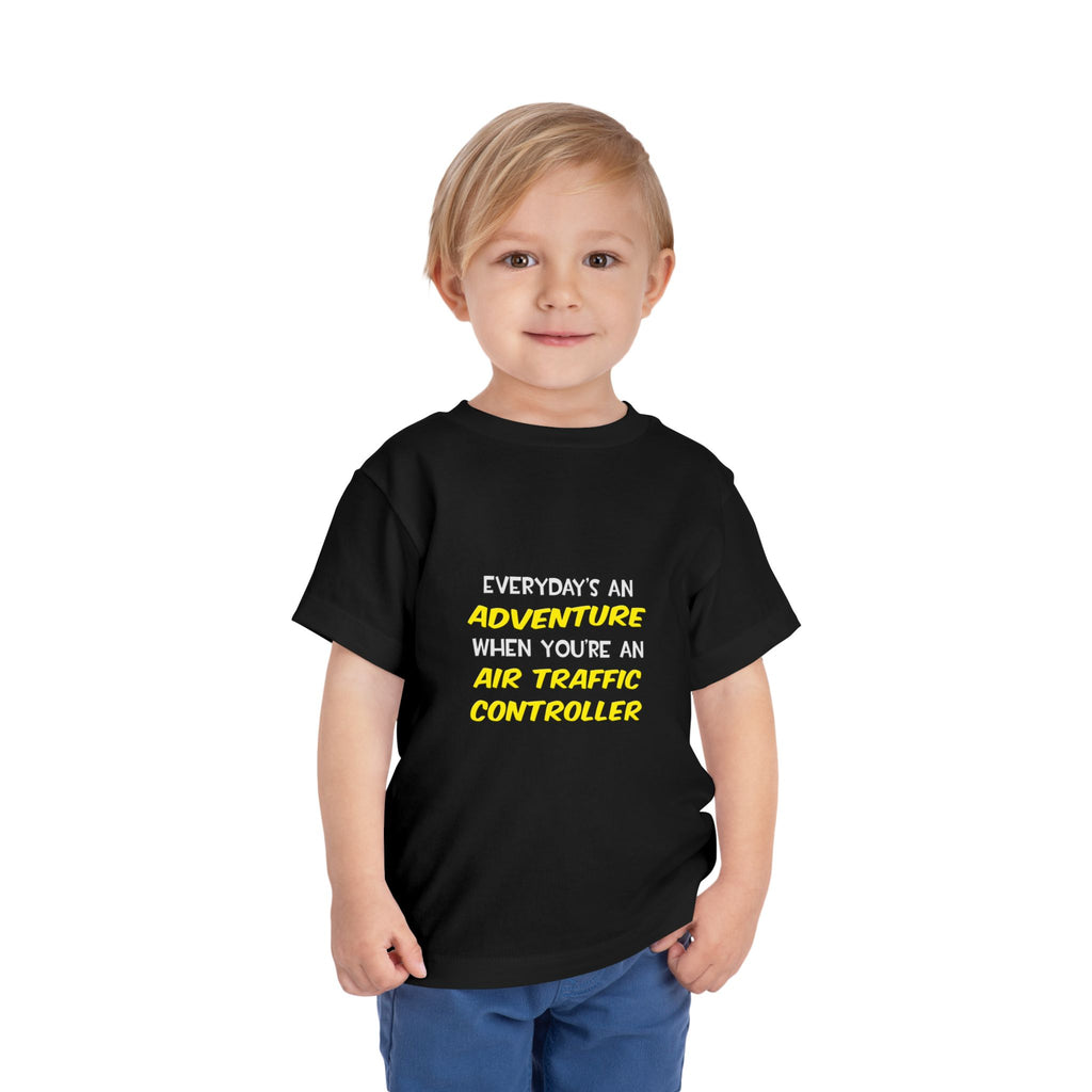 Everyday's An Adventure ... Air Traffic Controller - Toddler Short Sleeve Tee