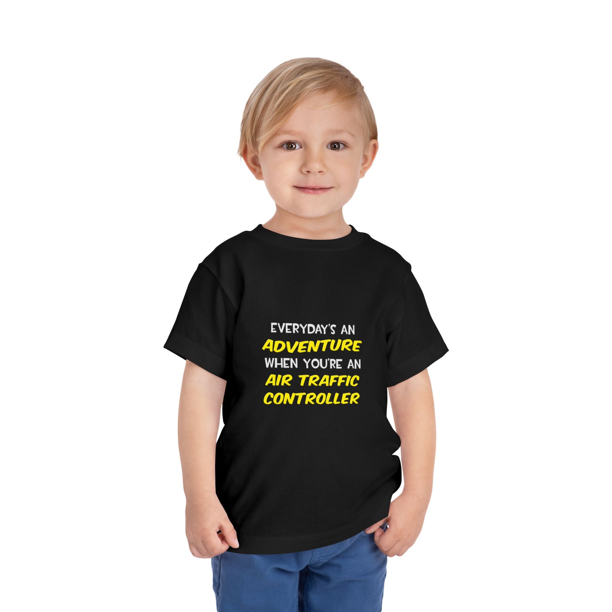 Everyday's An Adventure ... Air Traffic Controller - Toddler Short Sleeve Tee