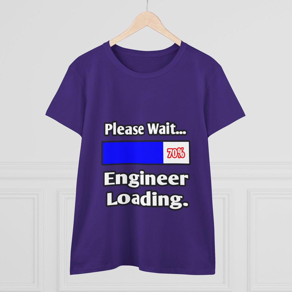 Please Wait...Engineer Loading - Women's Midweight Cotton Tee