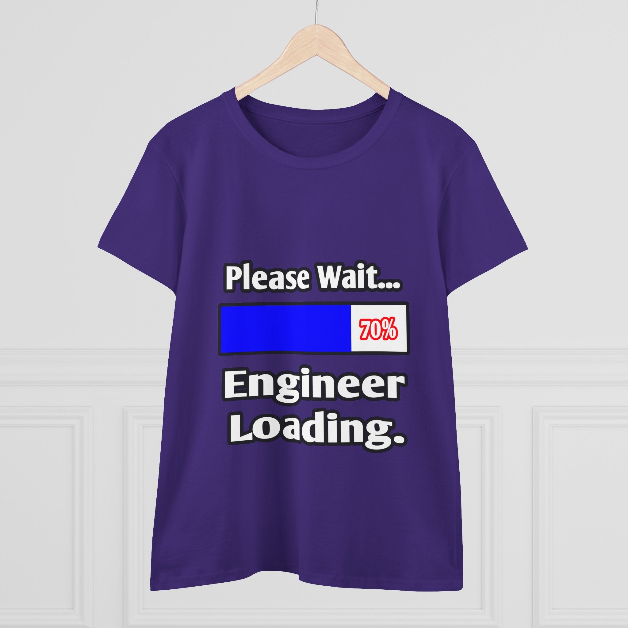Please Wait...Engineer Loading - Women's Midweight Cotton Tee