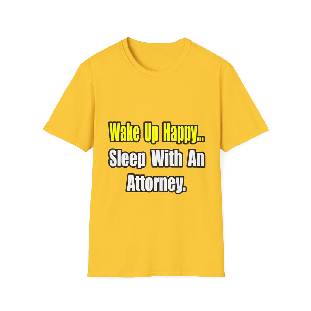 Sleep With Attorney - Unisex Softstyle T-Shirt