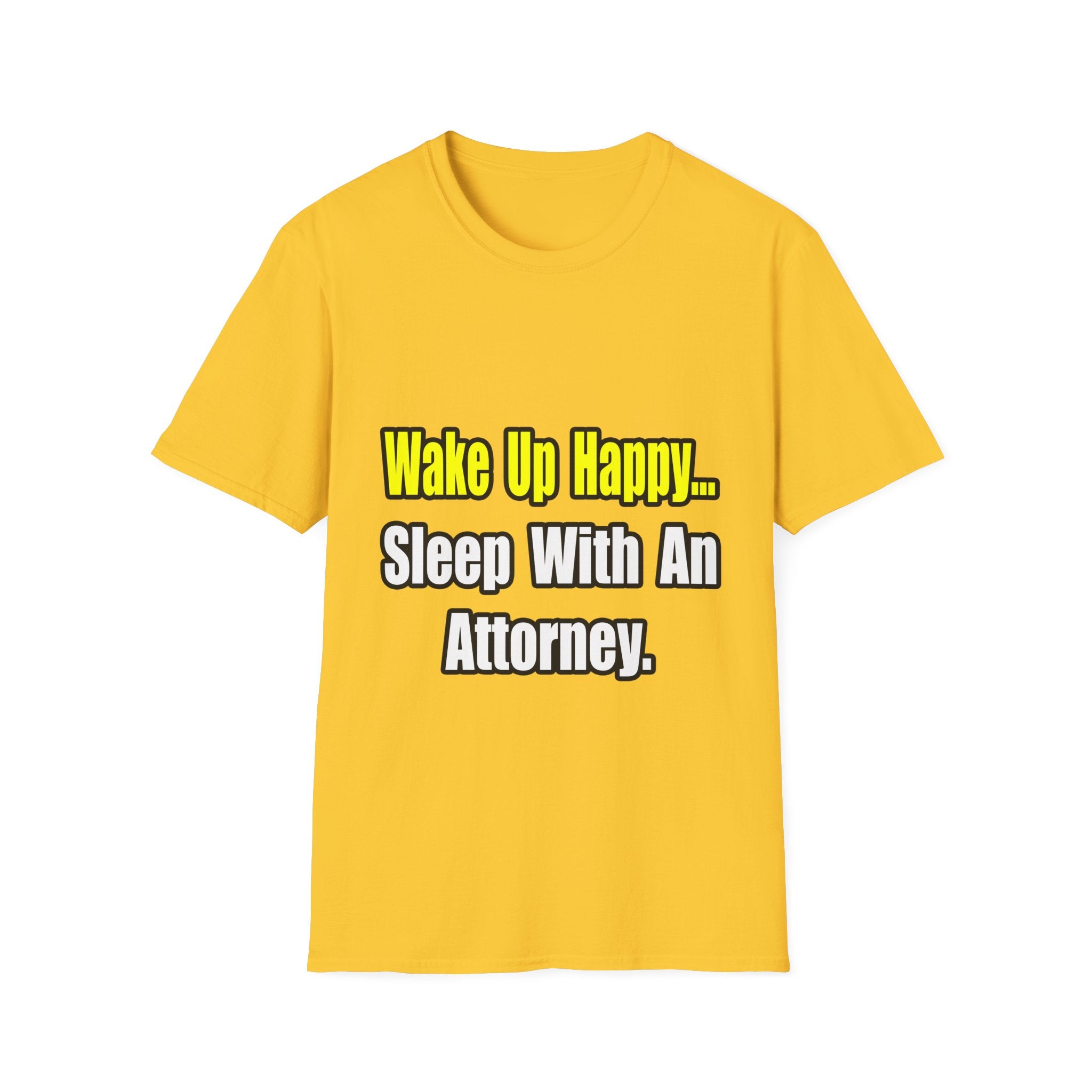 Sleep With Attorney - Unisex Softstyle T-Shirt