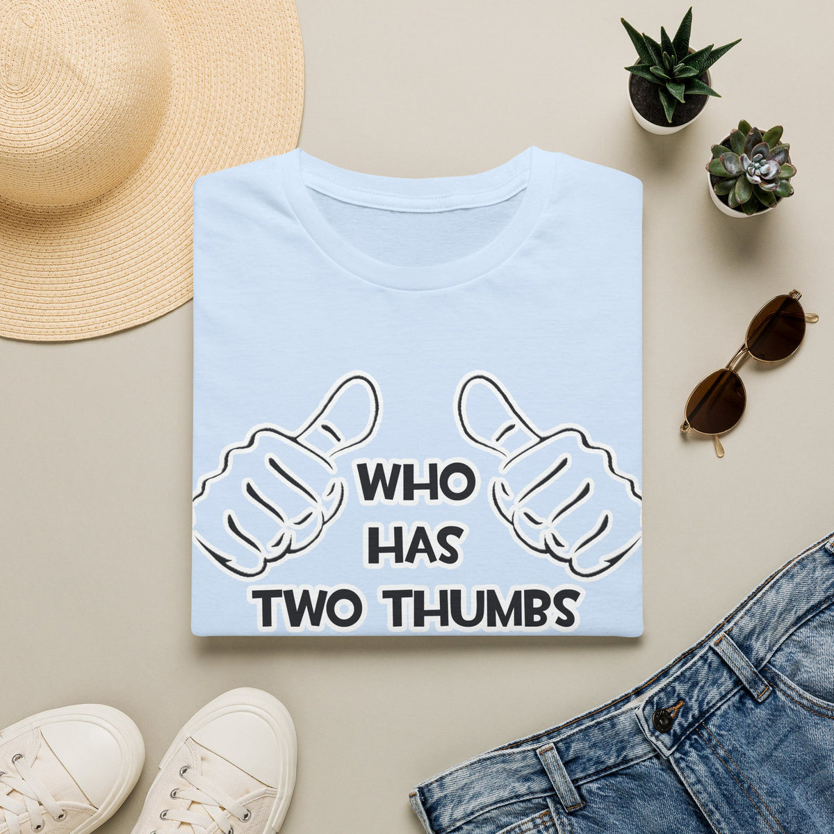 Two Thumbs and Loves Being an Archaeologist - Unisex Softstyle T-Shirt