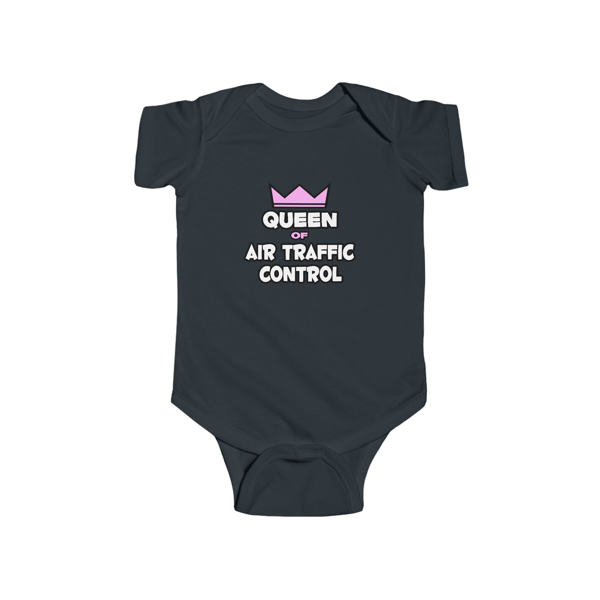 Queen of Air Traffic Control - Infant Fine Jersey Bodysuit