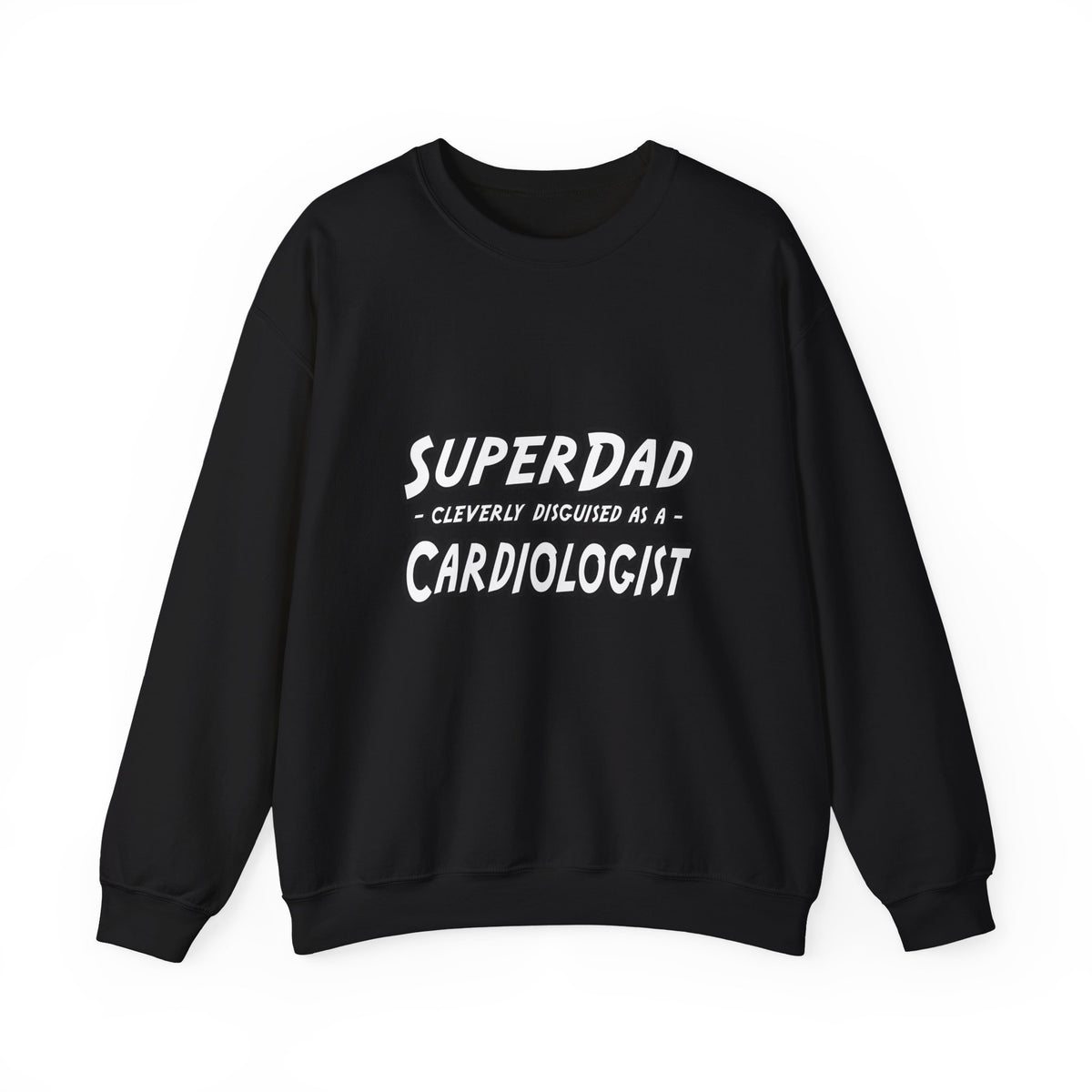 SuperDad...Cardiologist - Unisex Heavy Blend™ Crewneck Sweatshirt