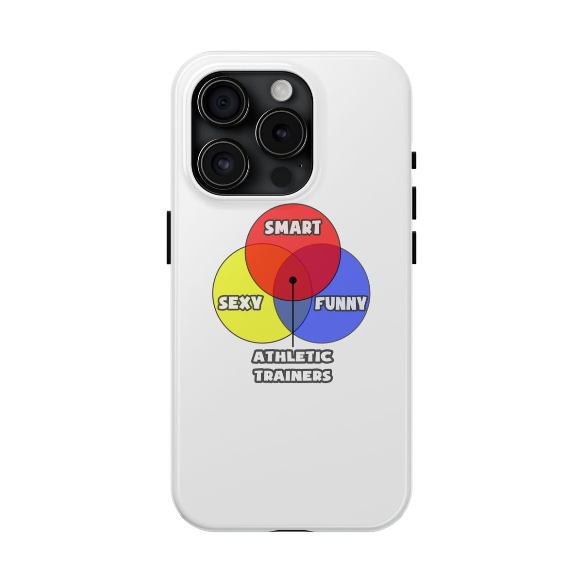 Venn Diagram .. Athletic Trainers - Tough Phone Cases