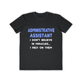 Miracles and Administrative Assistants - Men's Lightweight Fashion Tee